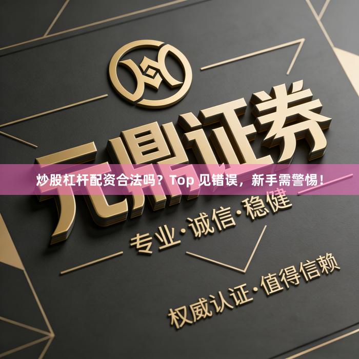 炒股杠杆配资合法吗?Top 见错误,新手需警惕!