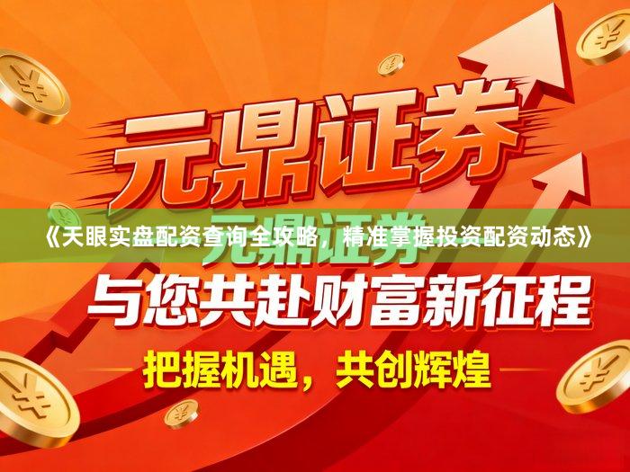 《天眼实盘配资查询全攻略，精准掌握投资配资动态》