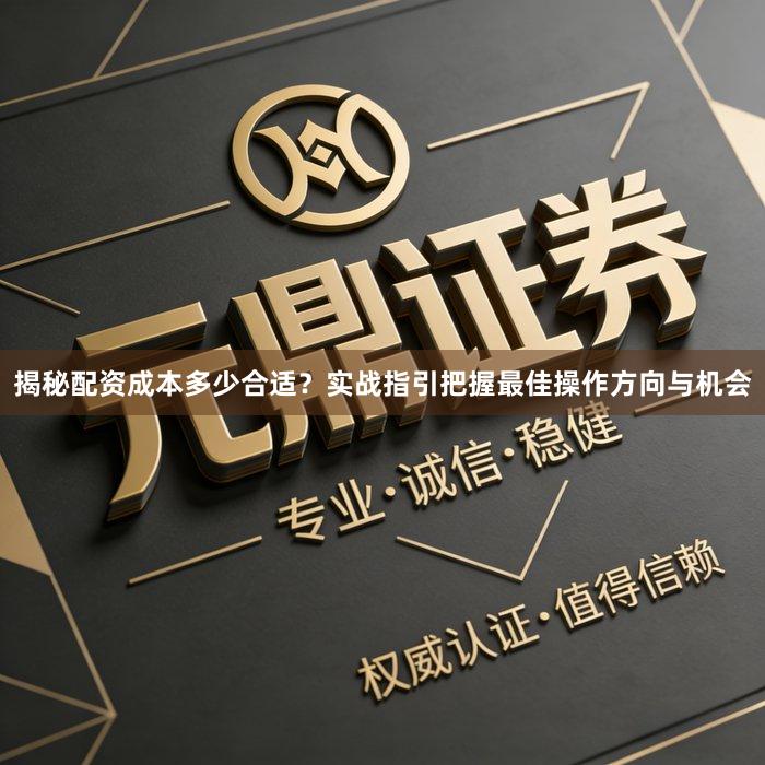 揭秘配资成本多少合适？实战指引把握最佳操作方向与机会