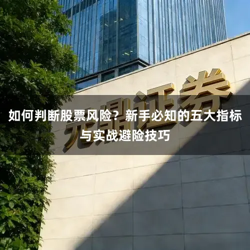 如何判断股票风险？新手必知的五大指标与实战避险技巧