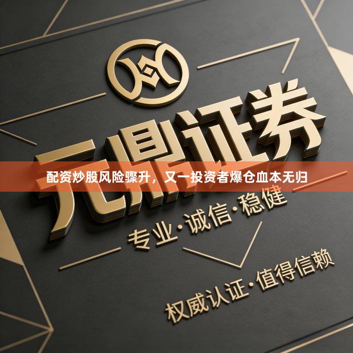 配资炒股风险骤升,又一投资者爆仓血本无归