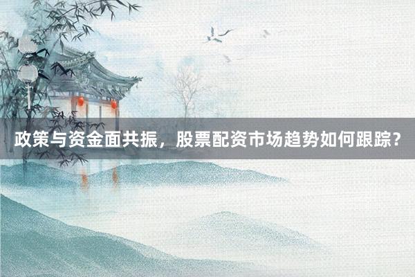 政策与资金面共振，股票配资市场趋势如何跟踪？